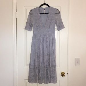 Free People midi dress